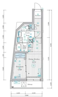 ミライズ五反野MAXIV【5階】の間取り