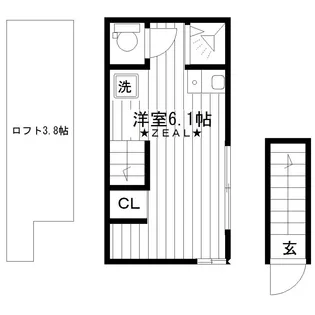 ビクタス目白【2階】の間取り