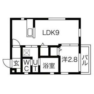 Verde東陽【2階】の間取り