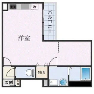 Branche宇品【4階】の間取り