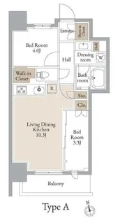 JMFレジデンス浅草橋三丁目【5階】の間取り
