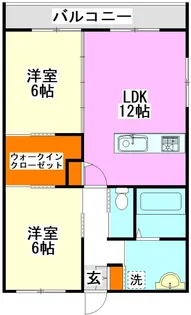 グラシューヒル【2階】の間取り