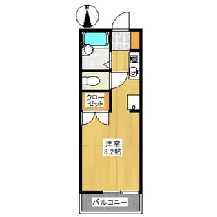 メゾンクズウ【2階】の間取り