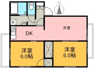 レーベンハイムI C棟【1階】の間取り