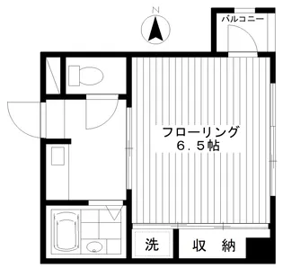 ジャスティス中野【5階】の間取り