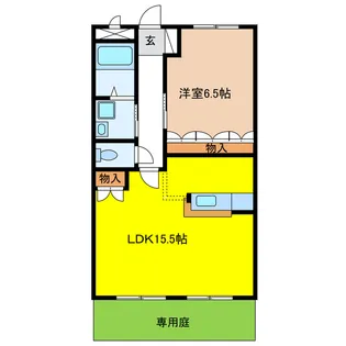 ロイヤル・ツインズ【1階】の間取り