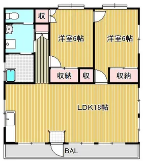 滋賀県湖南市サイドタウン4【一戸建】の間取り