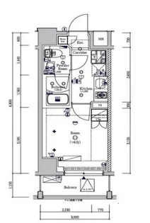 東京都品川区東大井5【マンション】の間取り