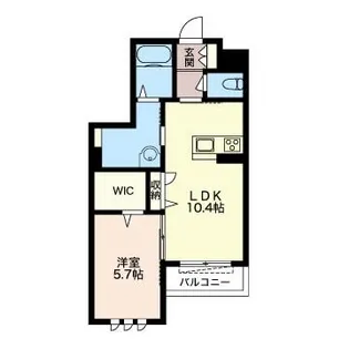 埼玉県草加市中央2【マンション】の間取り