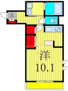 千葉県市川市中山4【マンション】の間取り