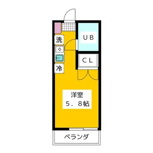 リビエラ【1階】の間取り