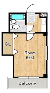 サンロワール北村【2階】の間取り