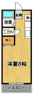 昭栄マンション【4階】の間取り