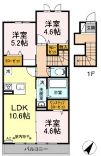 マタリキ【2階】の間取り