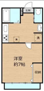 第一テーオーハイツ【2階】の間取り