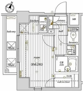 レピュア大塚【3階】の間取り