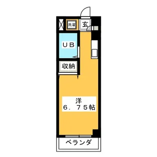 コンフォートピア朋友【1階】の間取り