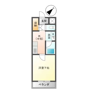 T’s square【1階】の間取り