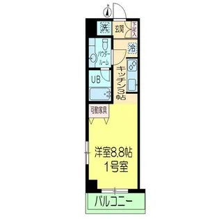グランデアロー【3階】の間取り