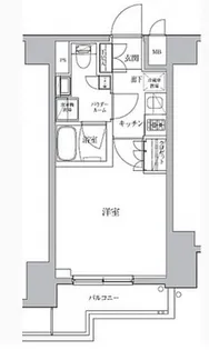 ル・サレーヴ【10階】の間取り