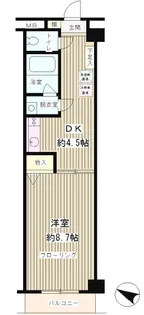カナリーテラス志村坂上【2階】の間取り