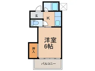 清和コーポ【2階】の間取り