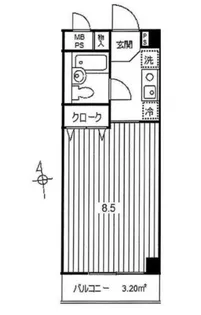 深大寺ハウス【1階】の間取り