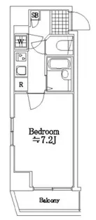 菱和パレス府中駅前【7階】の間取り