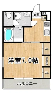 プリムールヴィラ【2階】の間取り