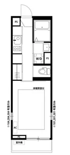 リブリ・Calm鵜の木【2階】の間取り