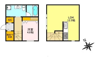 メゾンドフェリシアの間取り