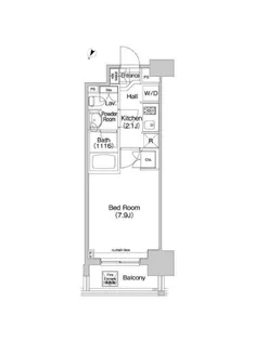 コンフォリア三田EAST【5階】の間取り