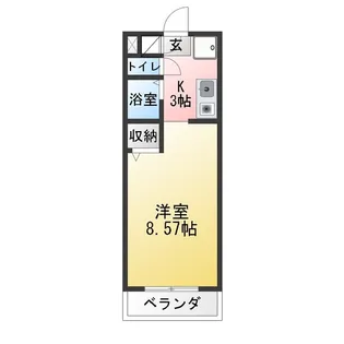 マンション日吉昭和【3階】の間取り