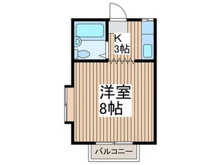 コ-ポ平岡2号館【1階】の間取り