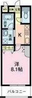 Kステューディオ【1階】の間取り
