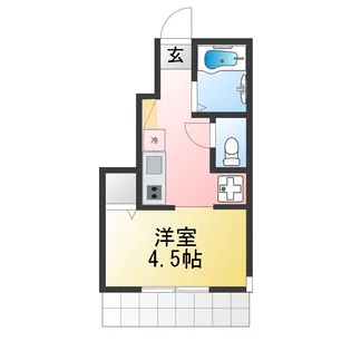 ヴィッラホーム四番館【1階】の間取り