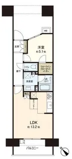 ザ・広島フロント【10階】の間取り