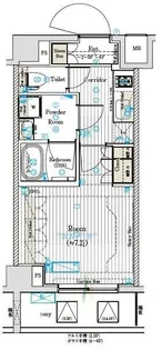 ブライズフォルム墨田【6階】の間取り