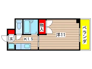 サンライズ松本【2階】の間取り