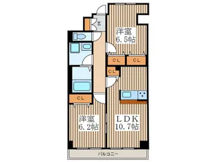 フランチェスカ【4階】の間取り