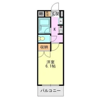 安藤ビル4【4階】の間取り