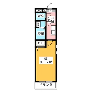 keiII【3階】の間取り