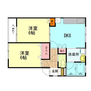 サーレブッローネ3(畝田)【1階】の間取り