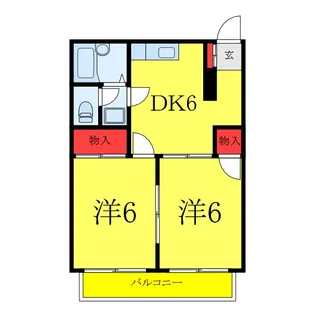サン・リベラル【4階】の間取り