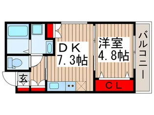 Ciel天王台【2階】の間取り