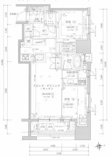 クラッシィハウス神田錦町【9階】の間取り