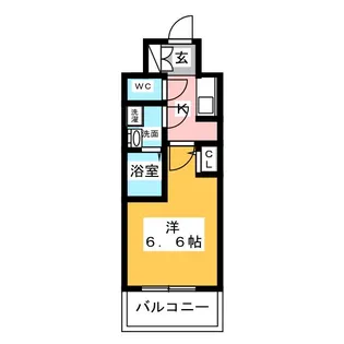 S-RESIDENCE名駅【8階】の間取り