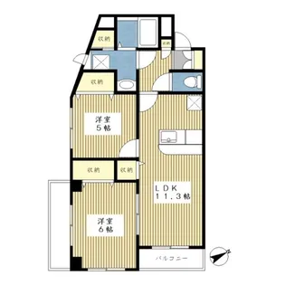 八百倉ファーム【2階】の間取り