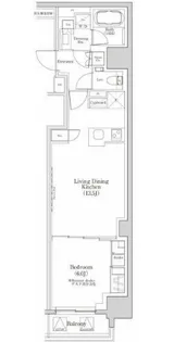 ザ パークハビオ日本橋三越前【10階】の間取り