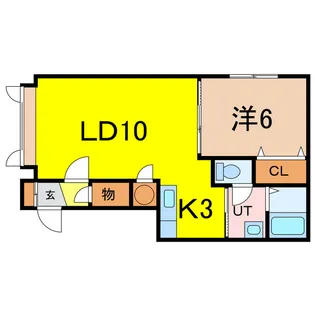 エ・アロール【2階】の間取り